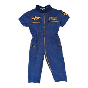Pierre Bonée Toddler Flight Suit 24M Air Force Pilot Costume Jumpsuit Halloween